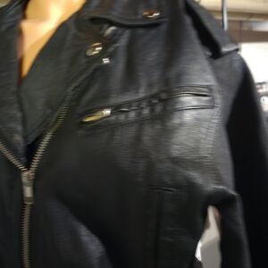 Women's Black Leather Jacket